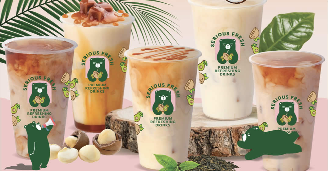 Featured image for Serious Fresh: Flash your student card to enjoy any Milk Tea (M) of your choice at only $3 (From 16 May 2022)