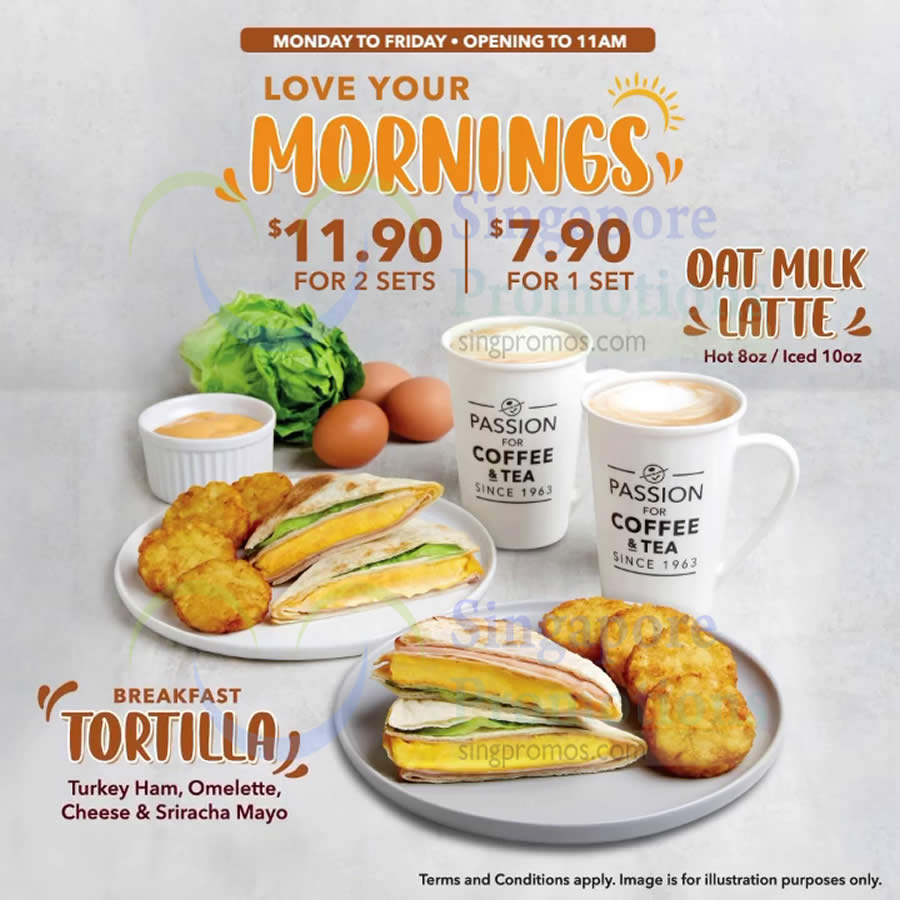 Lobang: Coffee Bean S’pore’s new Weekdays Breakfast Set costs S$5.95 per set when you buy two sets (From 6 June 2022) - 9