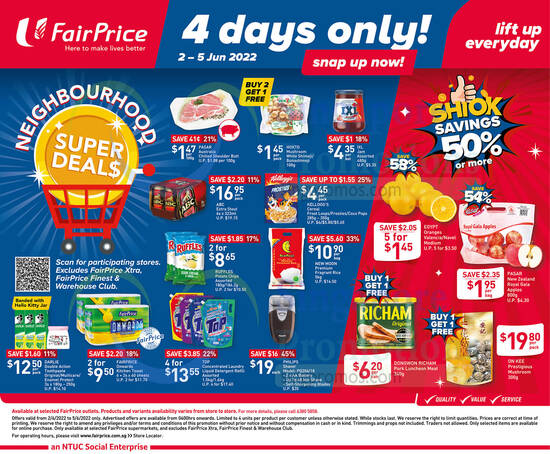 Lobang: Save up to 58% at 110 selected FairPrice outlets till 6 June 2022 - 20