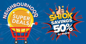 Featured image for Save up to 58% at 110 selected FairPrice outlets till 6 June 2022