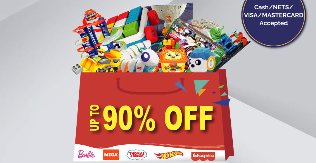 Featured image for Up to 90% off at Mattel Big Branded Toys Sale now on till 3 July 2022