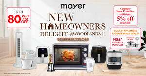 Featured image for Mayer New Homeowners Delight Sales Woodlands 11 from 20 – 26 Jun 2022