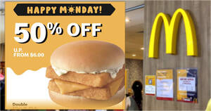Featured image for McDonald’s App has a one-day only 50% off Double Filet-O-Fish deal on 13 June, pay only S$3