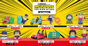 Featured image for McDonald’s S’pore: Free Minions The Rise of Gru toy with every Happy Meal purchase till 27 July 2022