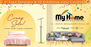 Featured image for My Home Grand Furniture & Reno Expo 2022 from 11 – 19 June 2022