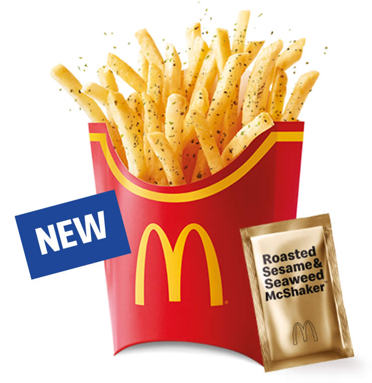 mcdonalds shaker fries gluten free