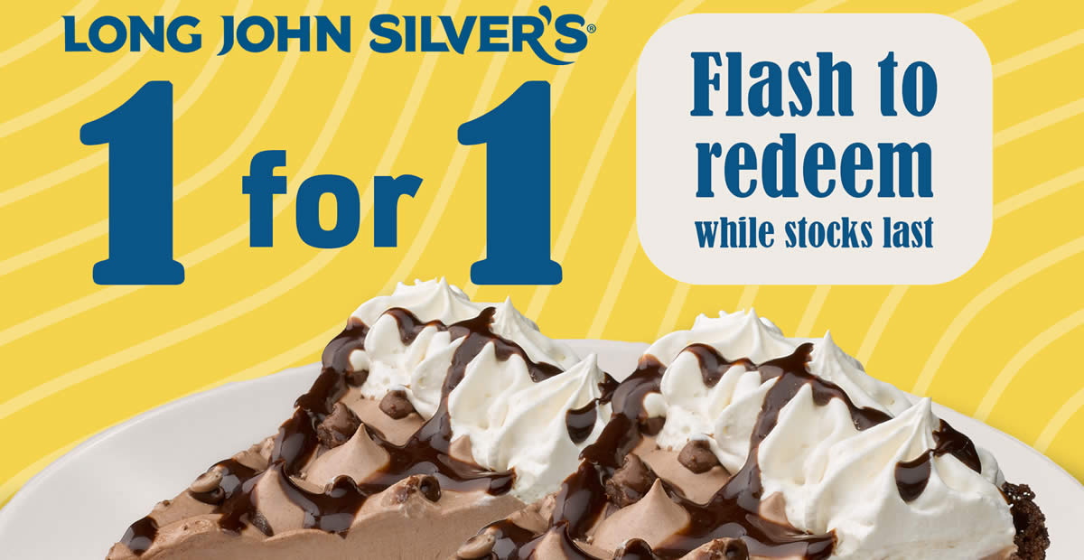 Featured image for Long John Silver's offering 1-for-1 Hershey's Chocolate Crème from 15 July 2022