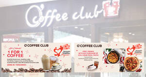 Featured image for O’Coffee Club 1-for-1 Coffee and more NDP coupons valid till 30 Sep 2022