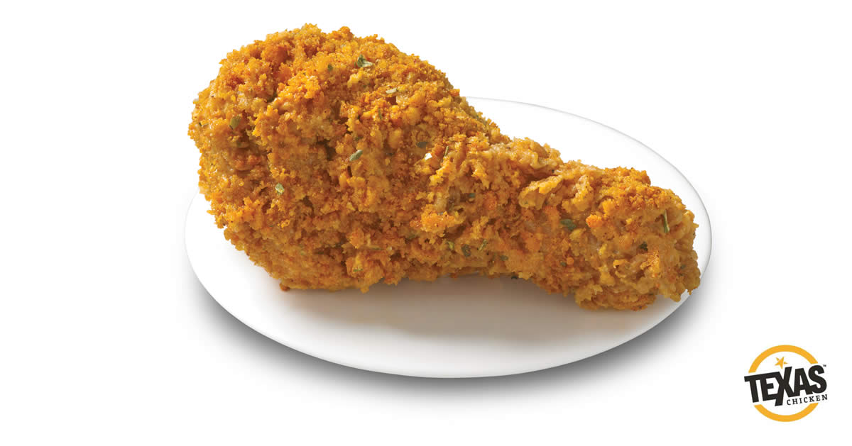 Featured image for Texas Chicken S'pore brings back Singaporeans' favourite Salted Egg Chicken from 28 July 2022