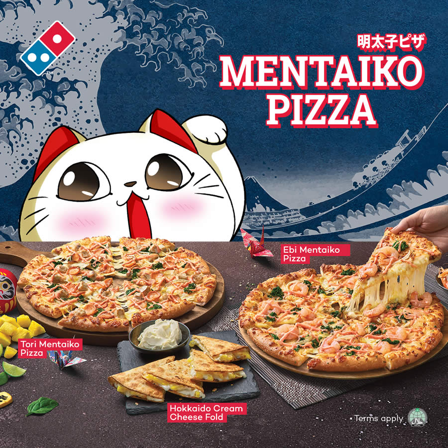 Lobang Domino’s Pizza Singapore Releases New Japaneseinspired