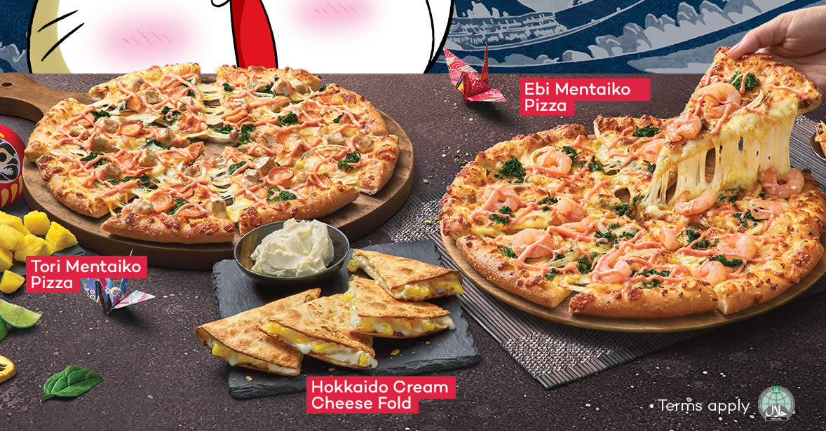 Featured image for Domino's Pizza Singapore Releases New Japanese-inspired Flavours, available till 26 Oct 2022
