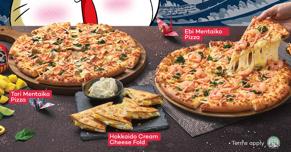 Lobang Domino’s Pizza Singapore Releases New Japaneseinspired