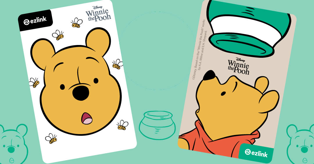 Featured image for EZ-Link releases new adorable Disney's Winnie the Pooh EZ-Link cards from 8 Aug 2022