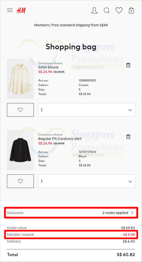 Lobang: H&M S’pore offering 15% OFF at online store till 28 Aug 2022 - 9