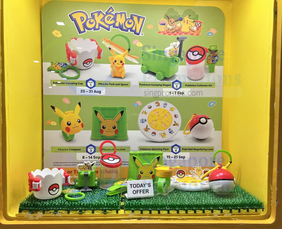 McDonalds' Happy Meal Pokémon Promos - August 2022