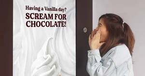 Featured image for McDonald’s giving away free Hershey’s ice cream when you scream at Funan Mall outlet from 29 – 31 Aug 2022