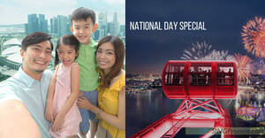 Featured image for S$57 for 2 Singapore Flyer + Time Capsule Tickets (U.P. SGD 80) residents’ special till 15 Aug 2022
