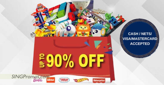 Branded Toys Warehouse sale from 26 Sep – 2 Oct 2022