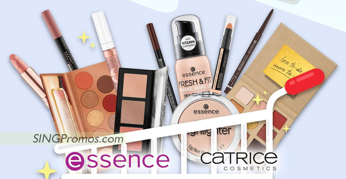 Featured image for Catrice & Essence up to 80% off warehouse sale from 20 - 21 Jan 2024