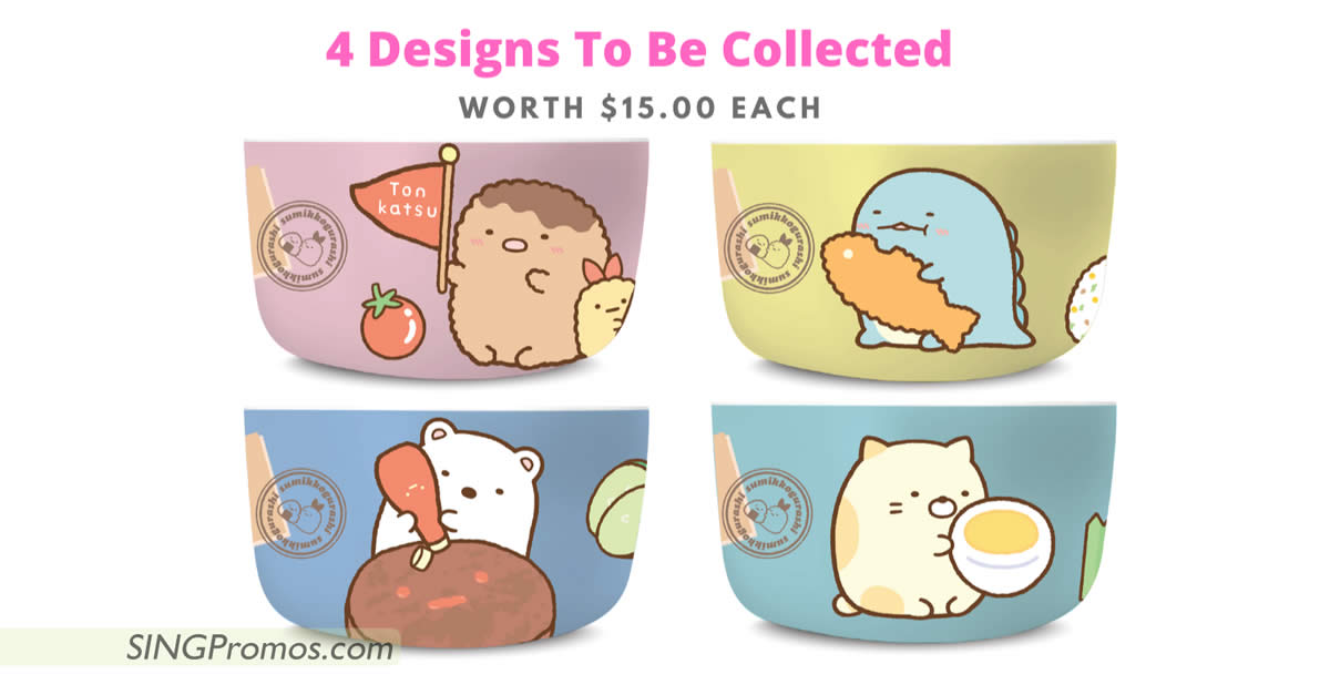 Featured image for Free Sumikkogurashi bowl with the purchase of the Darlie Double Action 3's bundle toothpaste pack from 20 Sep 2022
