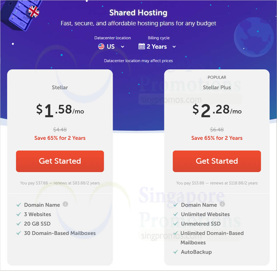 Lobang: Namecheap offering up to 76% off with CloudLinux cPanel shared web hosting Black Friday offer till 4 Dec 2022 - 17