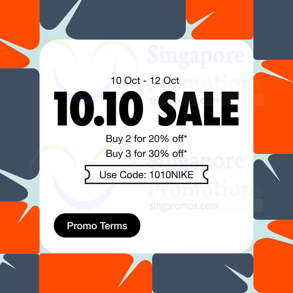 Nike 10 shop off code