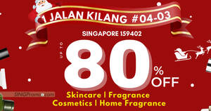 Featured image for BeautyFresh up to 80% off Skincare, Fragrance, Cosmetics and Home Fragrance from 1 – 4 Dec 2022