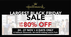 Featured image for Up to 80% off at Hallmark Beds Showroom Black Friday Sale from 24 – 27 Nov 2022