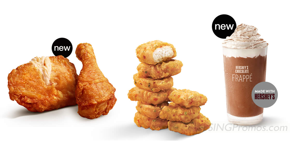 Featured image for McDonald's S'pore launches new Chicken McCrispy® Honey Soy and brings back Spicy McNuggets (from 3 Nov)
