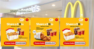Featured image for (EXPIRED) McDonald’s S’pore offering deals up to 50% off with these 2022 11.11 Promo Codes valid from 7 – 11 Nov 2022
