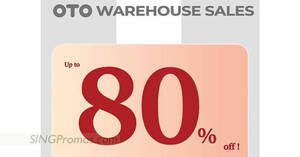 Featured image for (EXPIRED) OTO Kallang Way Warehouse Sale from 19 – 20 Nov 2022