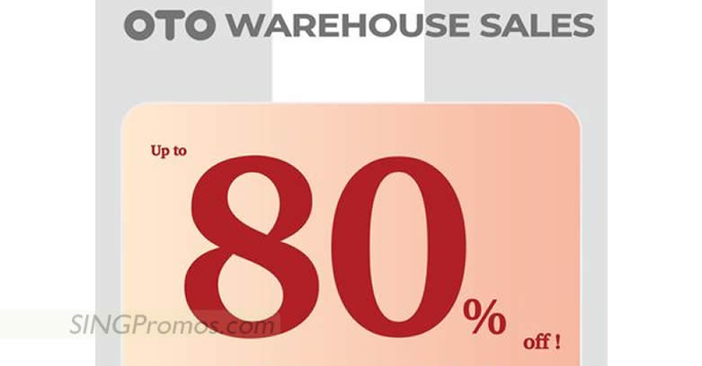 Featured image for OTO Kallang Way Warehouse Sale from 19 - 20 Nov 2022