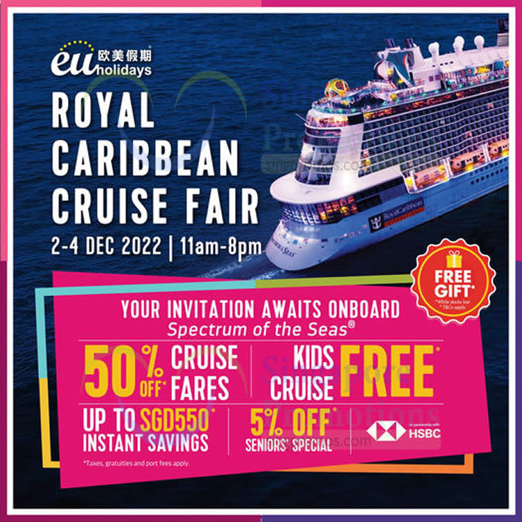 Lobang: Royal Caribbean Cruise Fair at Suntec from 2 – 4 Dec 2022 - 32
