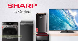 Featured image for SHARP TV, Fridge, Soundbar, Fans, etc Year End Promo offers valid till 3 Feb 2023