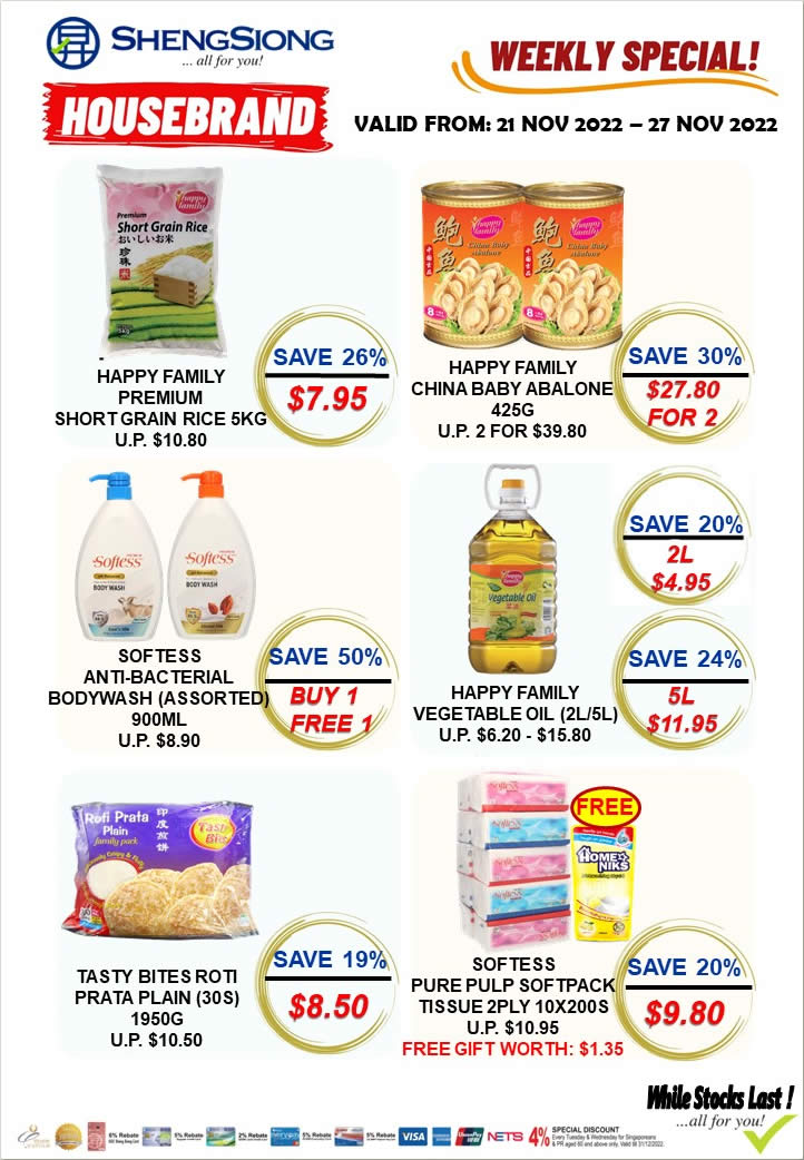 Lobang: Sheng Siong 4-Days Housebrand Special Deals has Tasty Bites, Happy Family, Heritage Farm and more till 27 Nov 2022 - 46