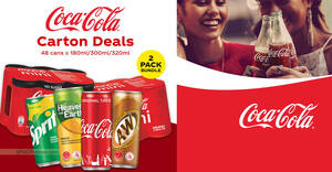 Featured image for Coca-Cola offering 48 Coke Original 320ml cans at $12.90 (27 cents each) online from 22 Dec 2022