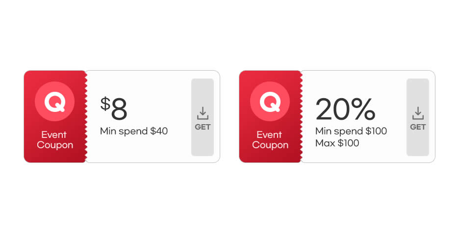 Featured image for Qoo10 S'pore offers $8, 20% cart coupons from 13 Dec 2022