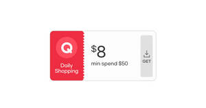 Featured image for Qoo10 S’pore offers $8 cart coupons from 24 Dec 2022