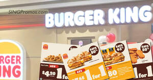 Featured image for Burger King S’pore lets you save up to 50% with the latest ecoupon deals valid till 20 Jan 2023