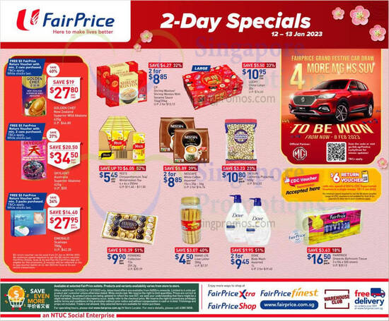 Lobang: Fairprice 2-Days specials till 13 Jan has Yeo’s, Golden Chef, Skylight, Ferrero Collection, Emerald Scallops and more - 59