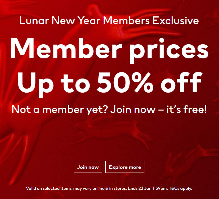 Lobang: H&M S’pore offering up to 50% off selected items till 22 Jan 2023 - 5