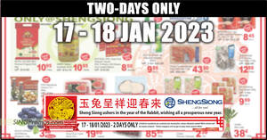 Featured image for Sheng Siong 2-Days in-store specials has Royal Golden, Softess, Dettol, Nescafe, Sensodyne and more till 18 Jan 2023