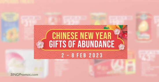 Fairprice CNY Offers till 8 Feb: New Moon Abalone, Skylight Abalone, Golden Chef, Brand’s, Okeanoss and more