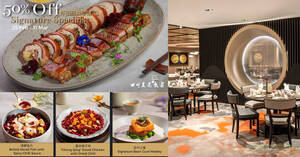 Featured image for 50% OFF selected signature items at Si Chuan Dou Hua Restaurant PARKROYAL Kitchener Rd till 31 Mar 2023