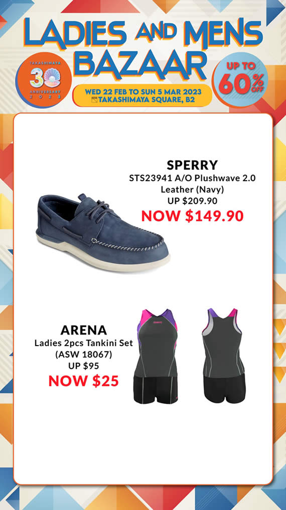 Sperry takashimaya clearance