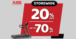 Featured image for Up to 70% off at AIBI Compass One roadshow till 19 March 2023