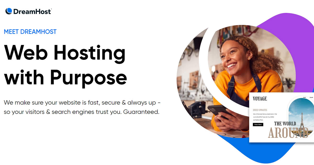 Featured image for Dreamhost Flash Sale offers up to 79% off web hosting for a limited time from 31 Mar 2023