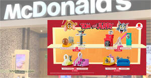 Featured image for (EXPIRED) McDonald’s S’pore now offering free Tom & Jerry toy with every Happy Meal till 29 Mar 2023