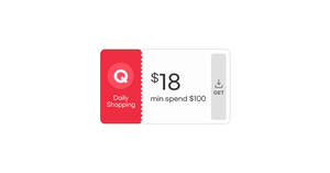 Featured image for Qoo10 S’pore offers $18 cart coupons from 10 Mar 2023