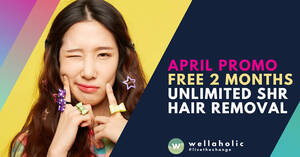 Featured image for Wellaholic: Get Up to 2 Free Months of SHR Hair Removal Worth Up to $798!